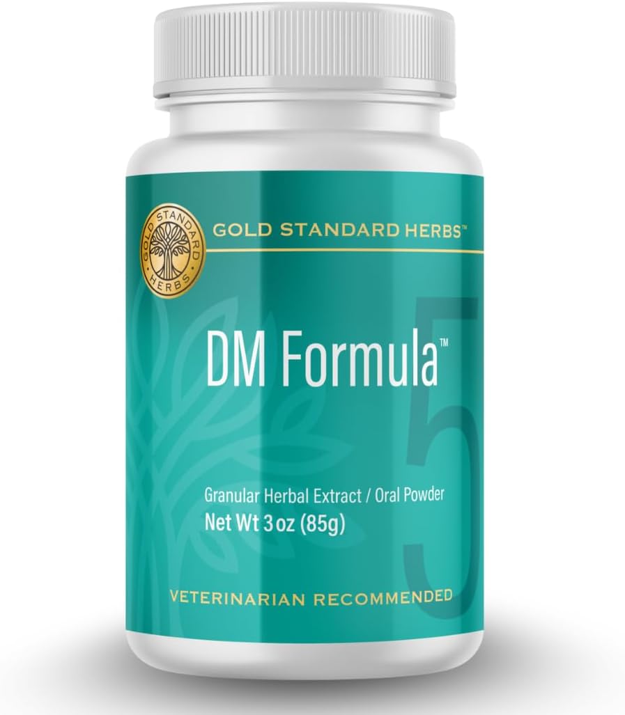 DM Formula - Extracto Herbal Granulado para Perros con Mielopatía Degenerativa, 85 g de Gold Standard Herbs