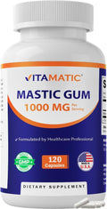 Vitamatic Goma de Masilla 1000 mg por ración, 120 cápsulas