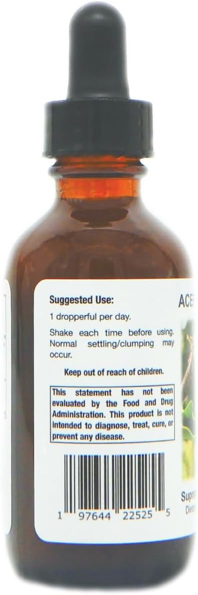Tintura de Acerola Supreme Nutrition, 59 ml (2 fl oz) | 59 dosis