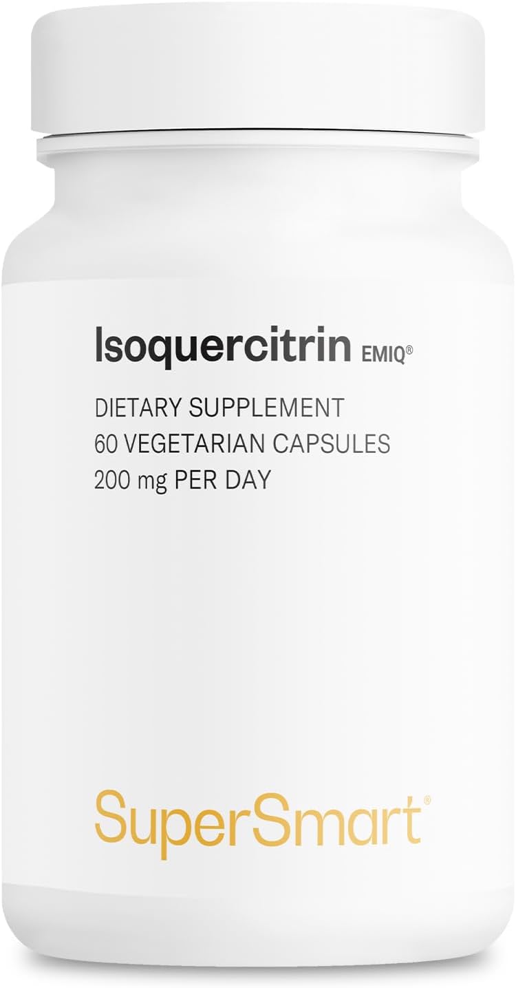 Supersmart IsoQuercitrina EMIQ 200 mg Quercetina Bioactiva 60 Cápsulas