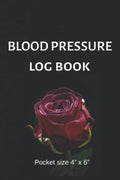 Blood Pressure Log Book: Diario de Presión Arterial Pequeño para Registro Diario