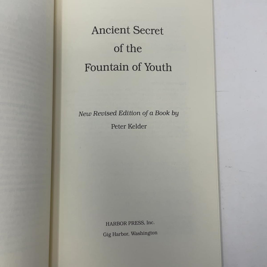 El Secreto Antiguo de la Fuente de la Juventud