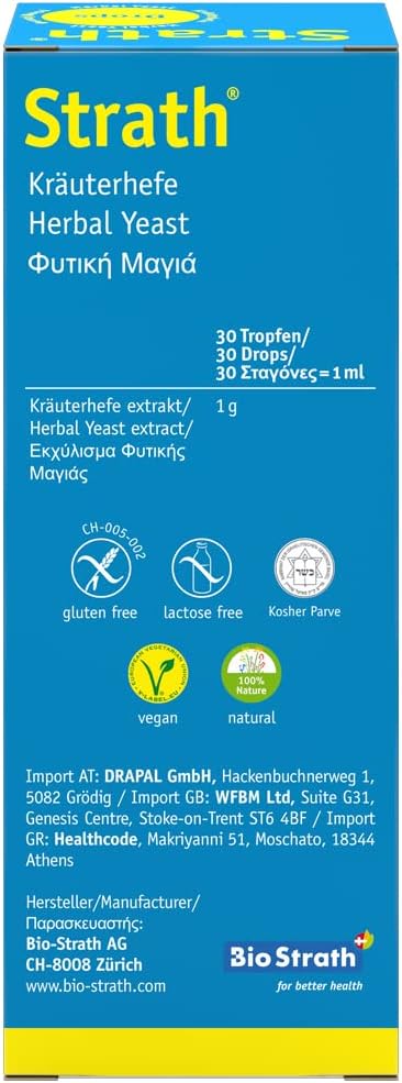 Strath Nutritional Yeast Liquid Syrup 3.4 Oz