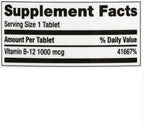 Finest Nutrition B-12 1000mcg 60 Comprimidos