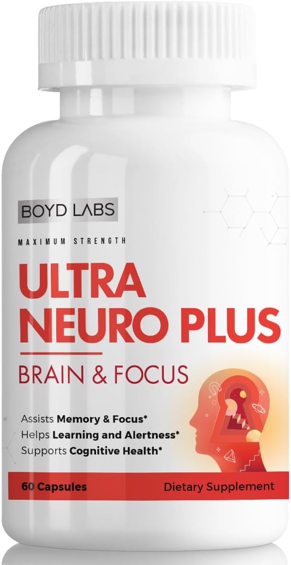 Ultra Neuro Plus Brain & Focus Formula - 60 Cápsulas (3)