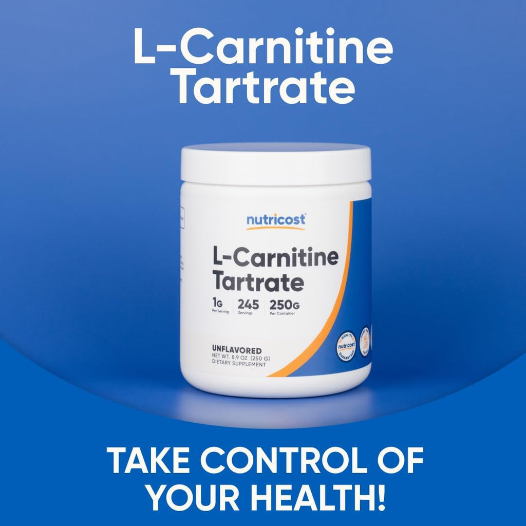 Nutricost L-Carnitina Tartrato en Polvo (250 g)