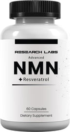 Research Labs Advanced NMN Resveratrol & Betaine (TMG) Longevity Formula