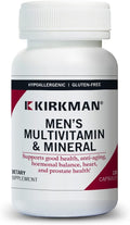Kirkman Multivitamínico y Mineral para Hombres Mayores, 120 Cápsulas Vegetarianas