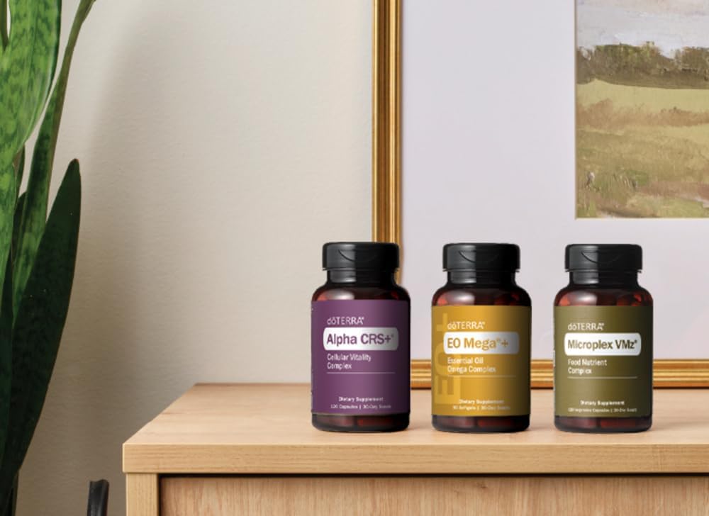 doTERRA Lifelong Vitality Pack - Alpha CRS+, xEO Mega y Microplex VMz