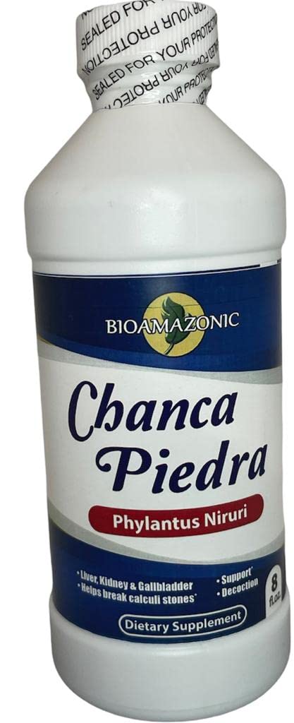 Chanca Piedra 8 oz - Phyllanthus Niruri - Concentrado Natural Líquido