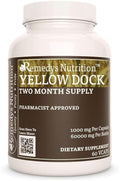 Raíz de Yellow Dock 1000 mg, 60 Cápsulas Veganas - Suplemento Herbal - Remedy's Nutrition