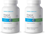 Cooper Complete Multivitamínico Original Sin Hierro, Suministro para 60 Días, Paquete de 2