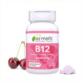 EZ Melts B12 Metilcobalamina 2500 mcg - 90 Tabletas Sublinguales Sabor Cereza