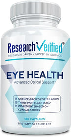 Research Verified Eye Health - Complejo para la Visión con Vitaminas A, B, C, E, Selenio y Quercetina - 60 Cápsulas
