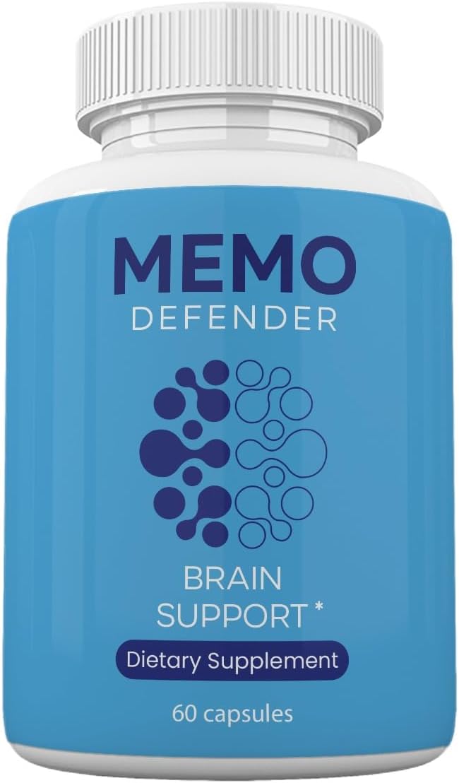 Zonata Memo Defender – Complemento para la Memoria y el Rendimiento Cognitivo, 60 Cápsulas