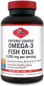 Aceite de Pescado Mega Omega 3 de Olympian Labs, 60 dosis