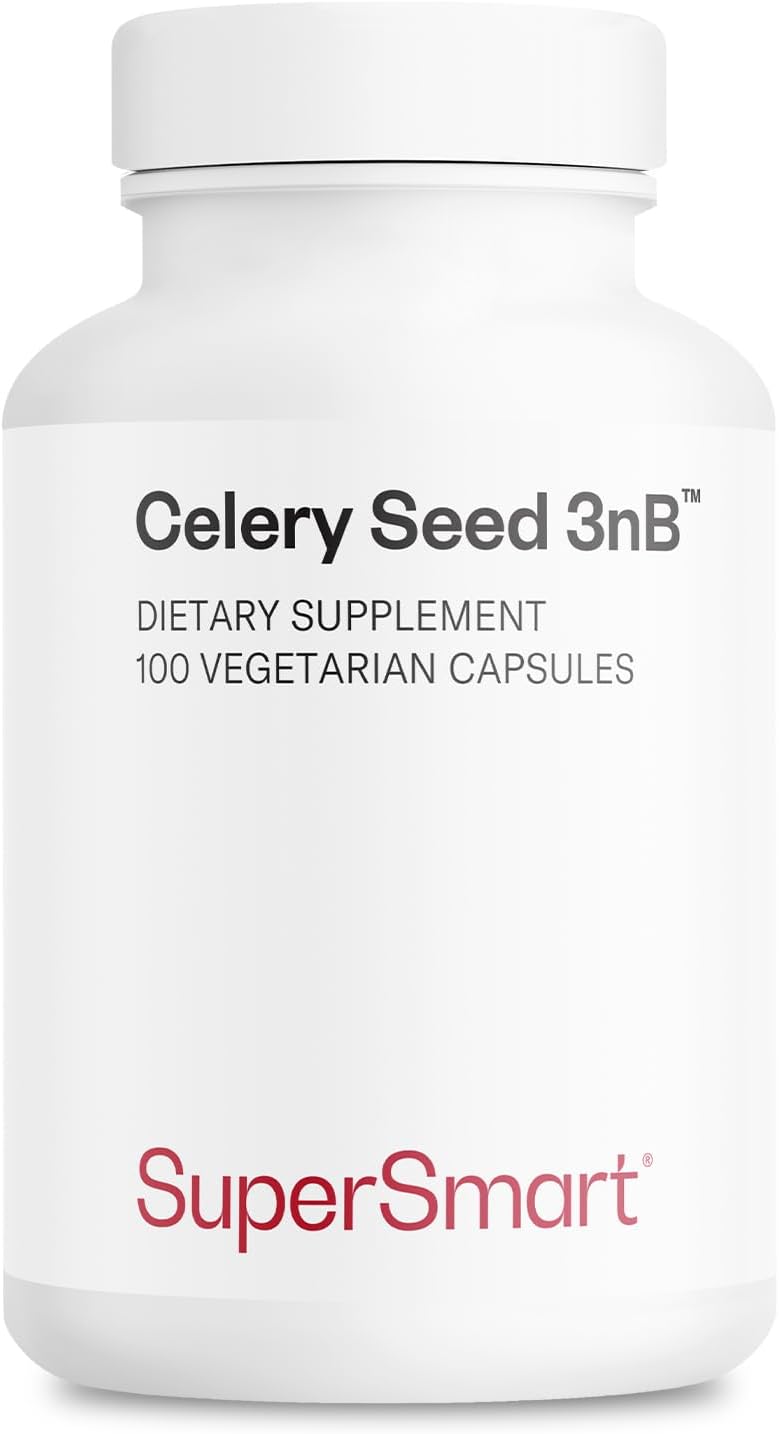 Supersmart Celery3nb Celery Seed Extract 150mg, 100 Veggie Capsules