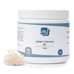 Cápsulas Vacías Tamaño 0 - 1000 Unidades - Cápsulas de Gelatina Halal