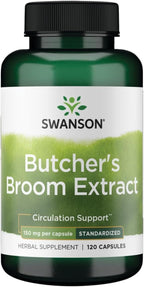 Swanson Butcher's Broom (Estandarizado) 150 mg 120 Cápsulas