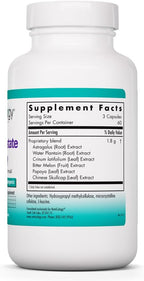 NutriCology Healthy Prostate & Ovary - Mezcla Herbal con Crinum Latifolium - 180 Cápsulas