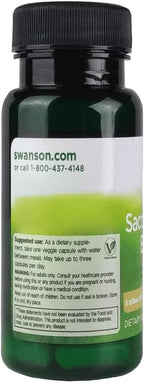 Swanson Saccharomyces Boulardii 5 mil millones UFC, 30 cápsulas vegetales