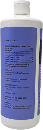 YUMWELL Aceite de Salmón para Perros, Piel y Pelaje, 946 ml
