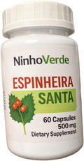 Espinheira Santa 500 mg (60 Cápsulas) - Ninho Verde