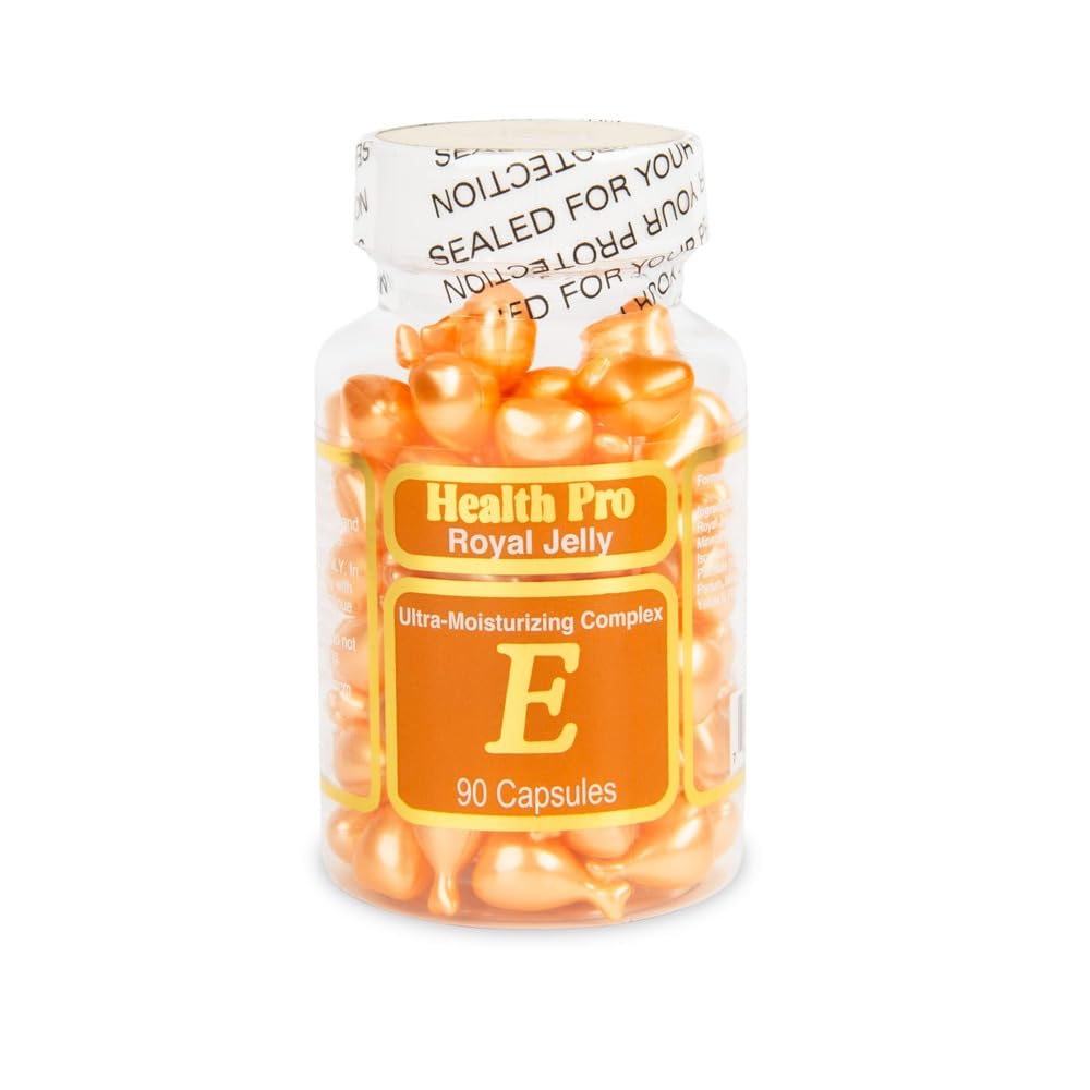 Nu-Health Cápsulas de Vitamina E y Jalea Real para la Piel, 90 uds