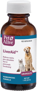 PetAlive LiverAid Granules - Homeopático para Mascotas