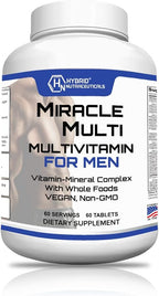 MiracleMulti Performance Blend - Men's Multivitamin with Probiotics and Superfoods