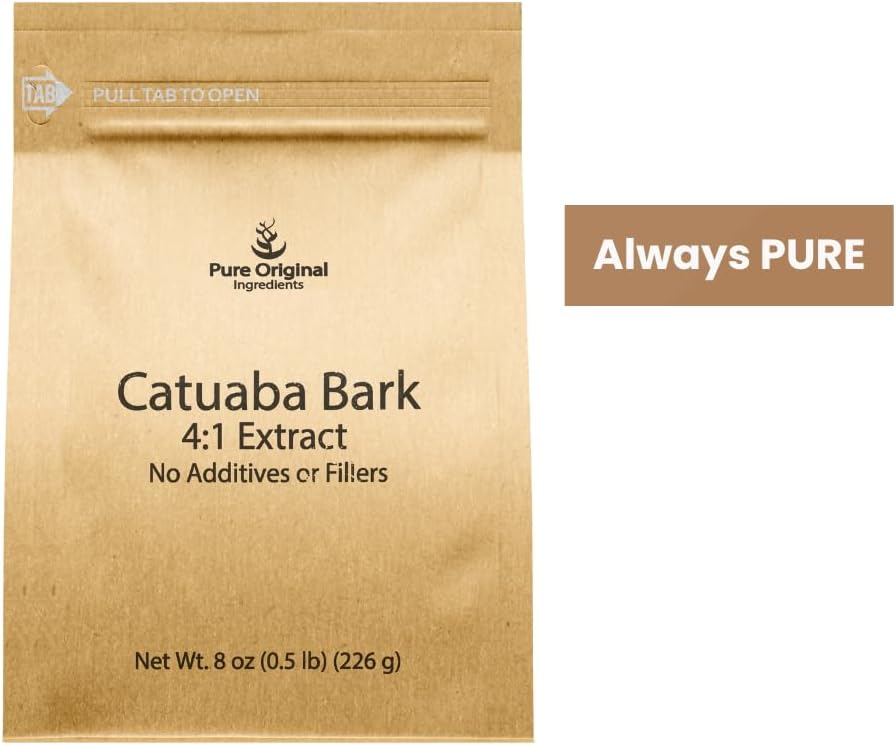Pure Original Ingredients Catuaba Bark Extract 4:1 (227 g)