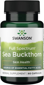 Swanson Full Spectrum Sea Buckthorn 400 mg 60 Capsules