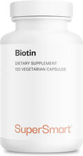 Supersmart Biotina 10.000 mcg - 120 Cápsulas Vegetales