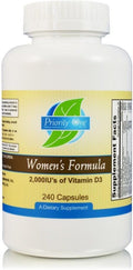 Priority One Vitamins Women's Formula 240 Cápsulas - Multivitamínico y Mineral para Mujer