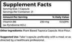 Dr. Clark Vitamina B6 – 230 mg, 21 Cápsulas de Tapioca