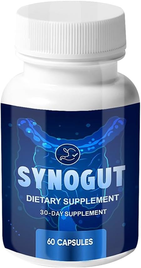 Synogut - Cápsulas para el Soporte Digestivo y Salud Intestinal (60 Cápsulas - 1 Mes de Suministro)