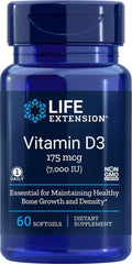Life Extension Vitamina D3 7000 UI (Paquete de 2)