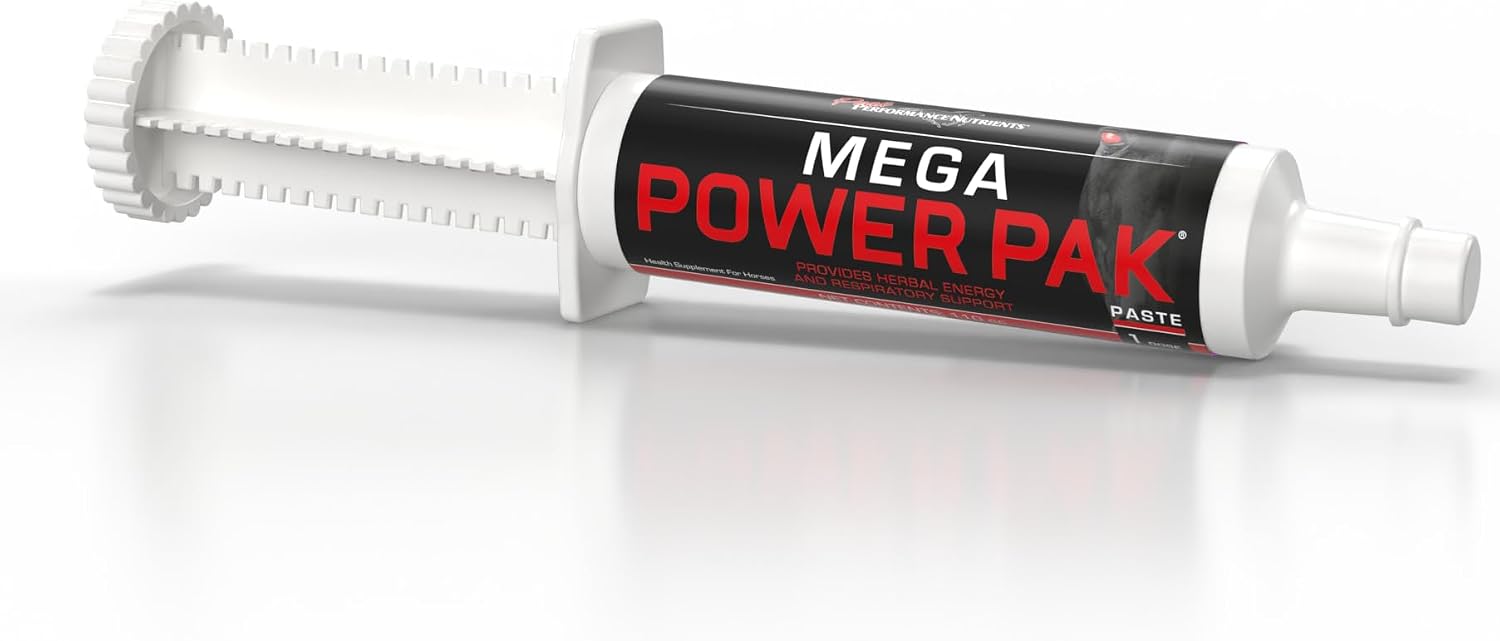 Mega Power Pak Paste – Pasta Multivitamínica para Caballos, 110 CC