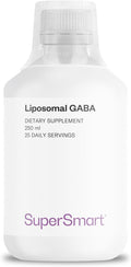 Supersmart - Liposomal GABA 500mg con L-Teanina - Sabor Limón Natural - 250 ml