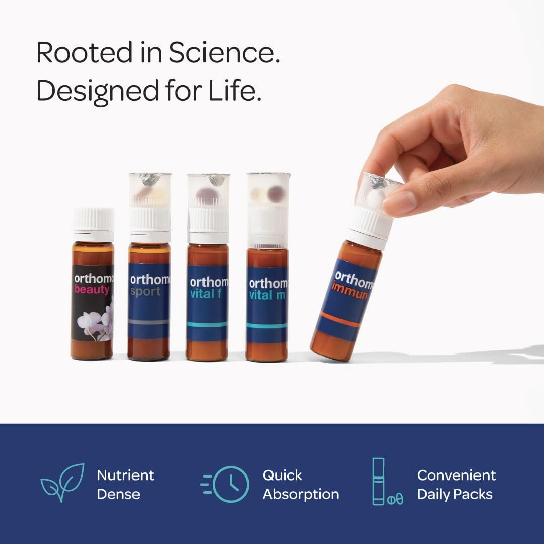 Orthomol Vital F – Multivitamínico Diario para Mujeres, 30 Días