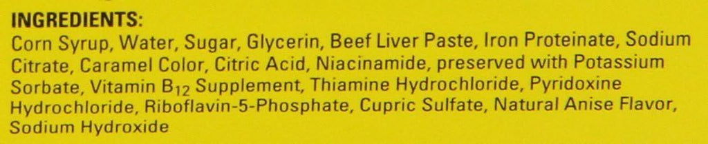 Pet Tinic 4 Oz (118 ml) - Pack de 2 - Suplemento Líquido con Hierro y Vitaminas B para Mascotas