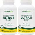 NaturesPlus Ultra II Daily Multivitamínico - Pack de 2 (360 Comprimidos)