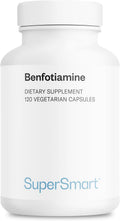 Supersmart Benfotiamina 320mg al Día - 120 Cápsulas Vegetarianas