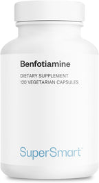 Supersmart Benfotiamina 320mg al Día - 120 Cápsulas Vegetarianas