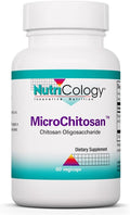 Nutricology MicroChitosan – Oligosacárido de Chitosán – 60 Cápsulas Veganas