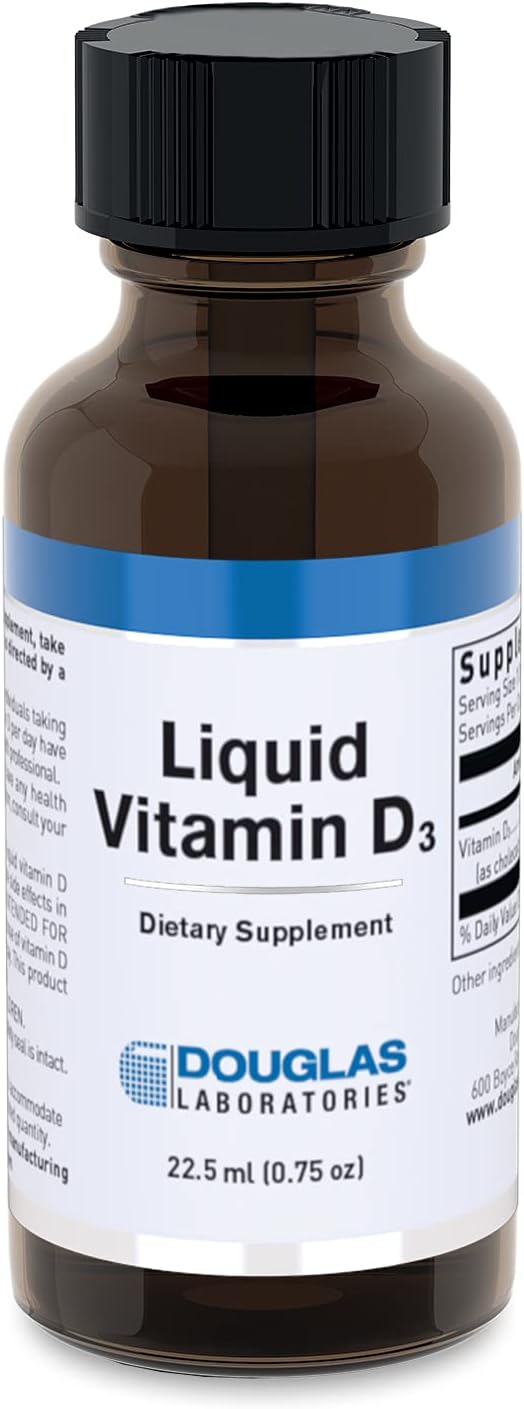 Douglas Laboratories Vitamina D3 Líquida | 0.75 fl oz (22 ml)