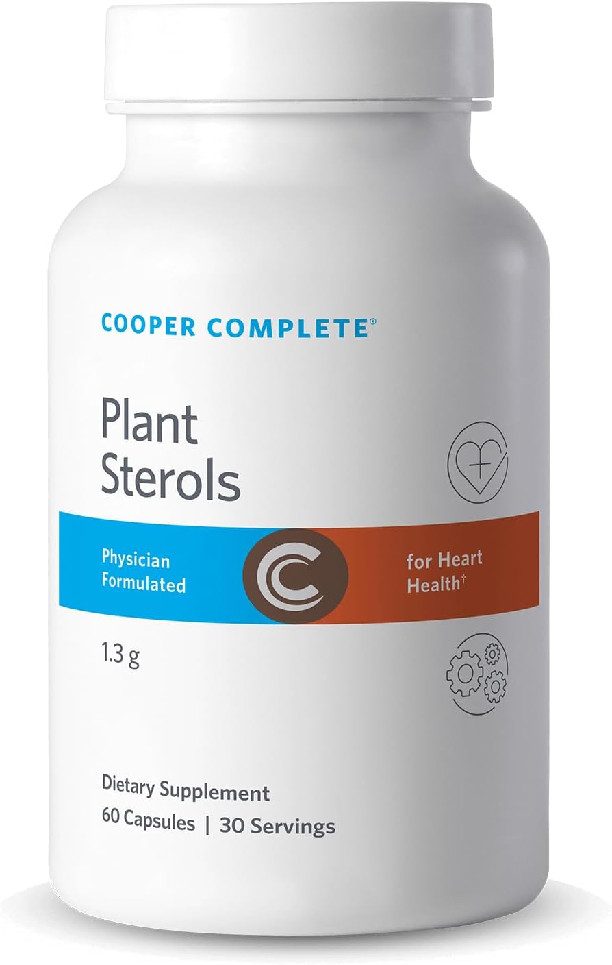 Cooper Complete Esteroles Vegetales, 60 Cápsulas, Apoyo al Colesterol y Salud Cardíaca