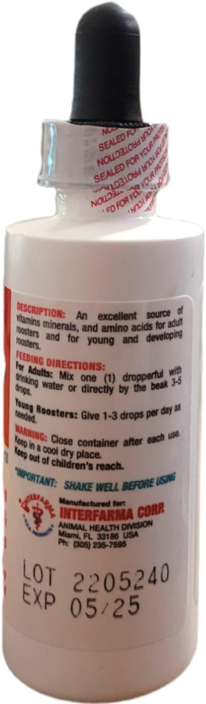 Interfarma - Veterinary Supertron B-12 Extra Strength para Gallos