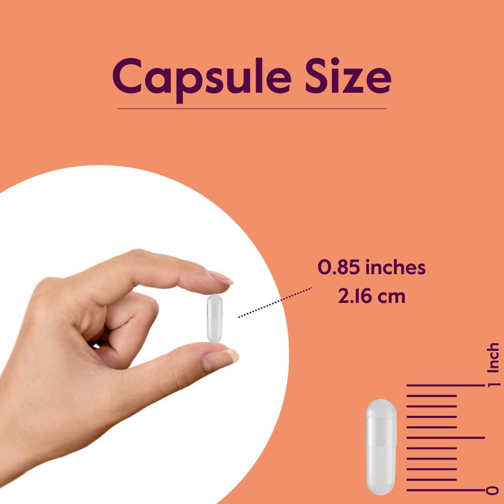 BESTVITE L-Prolina 500mg (120 Cápsulas Vegetales) - Sin Estearatos - Sin Rellenos - Vegano - Sin Gluten - No Transgénico