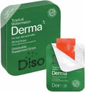 DISO Derma – Tiras Orales de Biotina para Cabello, Piel y Uñas, Sabor Sandía Tropical, 30 Unidades